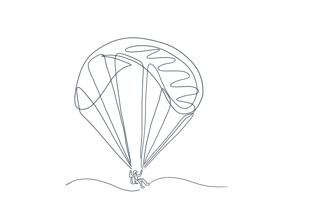 Gleitschirm_wir bringen deine Marke zum Fliegen!